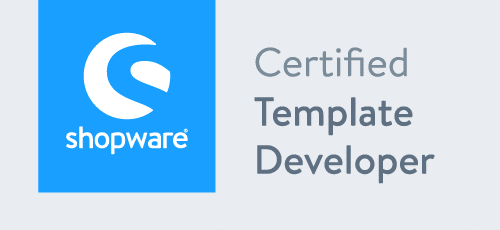 Certified Template Developer Shopware