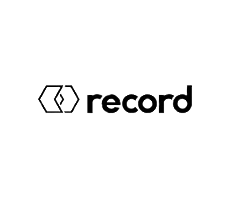 record logo