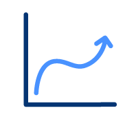 Icon_New_Blue_Mehr Effizienz eEvolution Warenwirtschaft