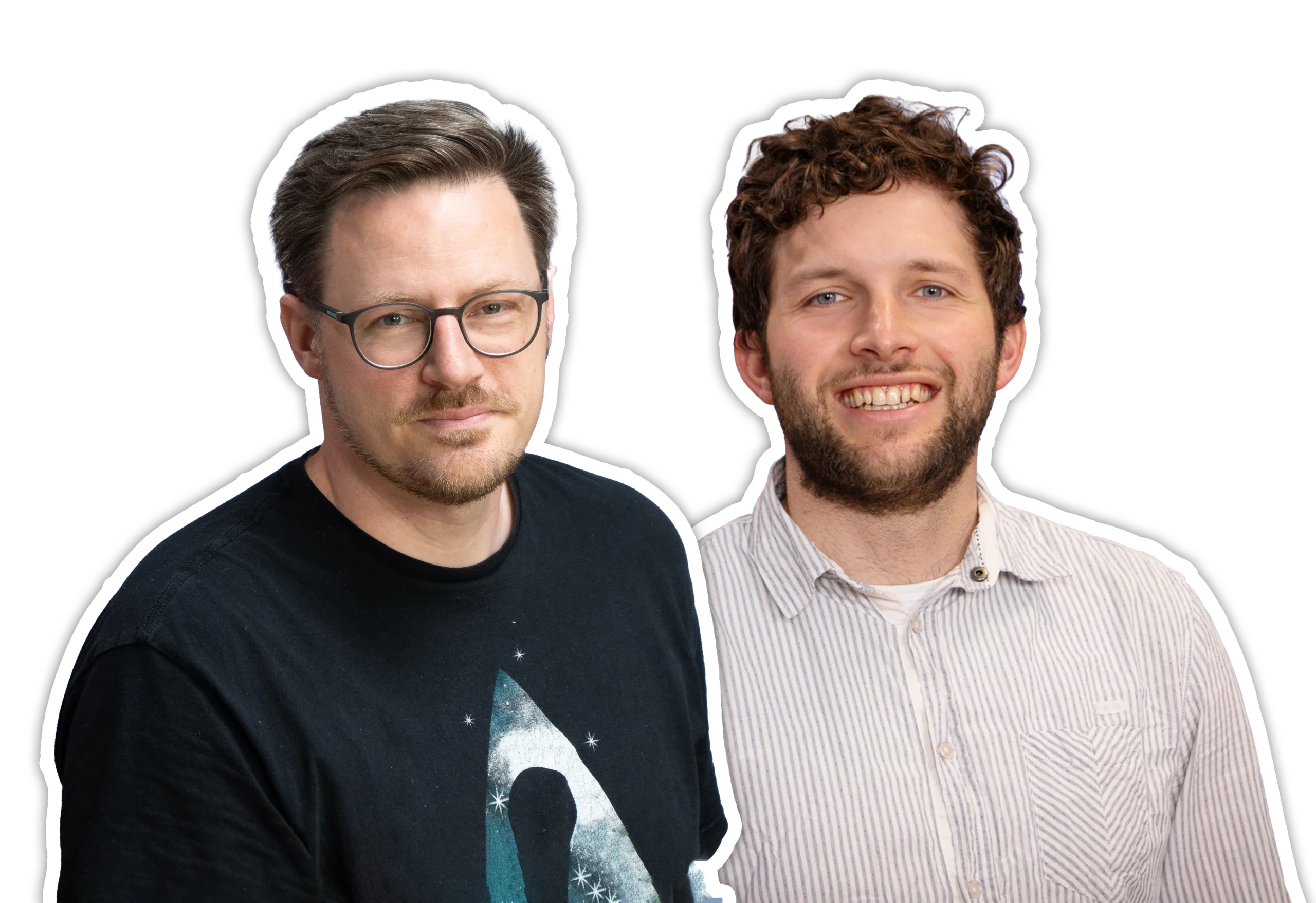 Moderator Jan Ovelgönne und ELO-Experte Dennis Klodwig